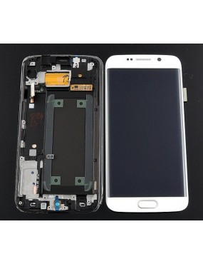 Samsung Galaxy S6 Edge SM-G925F - Pantalla Completa con Marco - Blanca Service Pack