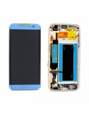 Samsung Galaxy S7 Edge SM-G935F - Pantalla Lcd Display + Tactil Azul Service Pack