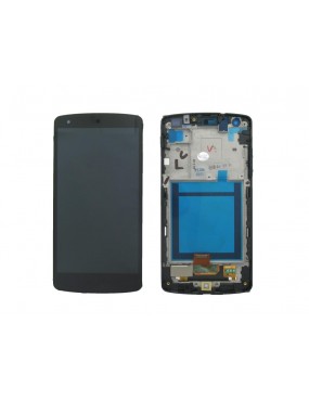 LG Google Nexus 5 D820, D821 - Pantalla Completa Con Marco - Negra