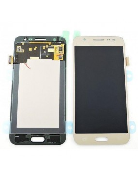 Samsung Galaxy J5 SM-J500F - Pantalla Lcd Display + Tactil Negra Oro Dorado Service Pack