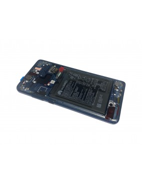 Huawei Mate 20 - Pantalla Completa con Marco Azul Service Pack