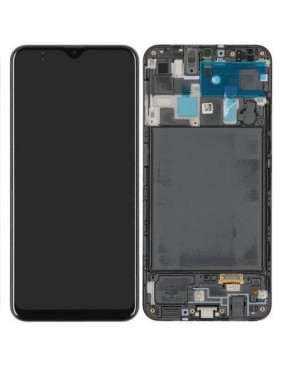 Samsung Galaxy M31 - Pantalla Completa con Marco Negra Service Pack