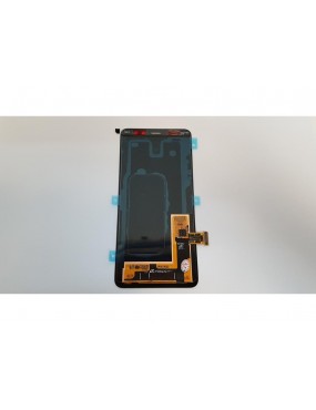 Samsung Galaxy A8 2018 A530F - Pantalla Lcd Display + Tactil Negra Service Pack