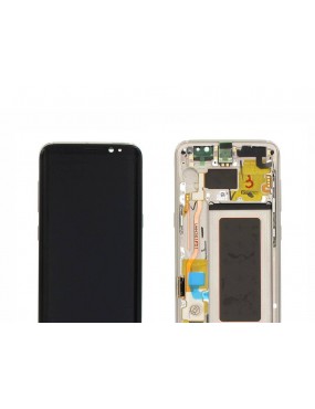 Samsung Galaxy S8 SM-G950F  - Pantalla Lcd Display + Tactil Oro Service Pack
