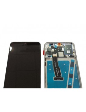 Huawei P30 Lite - Pantalla Completa con Marco Plata Camara 48MP
