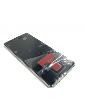 Samsung Galaxy Note 10 Lite - Pantalla Completa con Marco Plata Service Pack