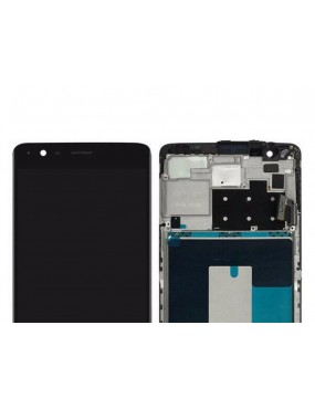 OnePlus 3, OnePlus 3T - Pantalla Completa con Marco Negra