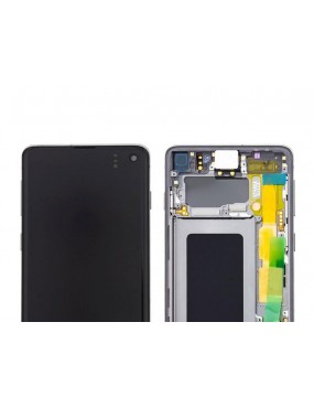 Samsung Galaxy S10 - Pantalla Completa con Marco Negra Premium