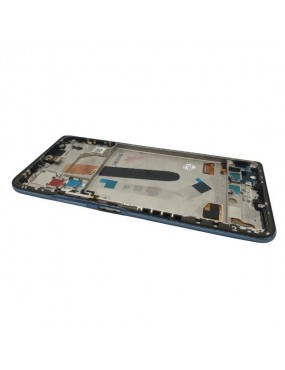 Xiaomi POCO F3, Xiaomi Mi 11i 5G, Xiaomi Mi 11X Pro - Pantalla Completa con Marco Azul OLED