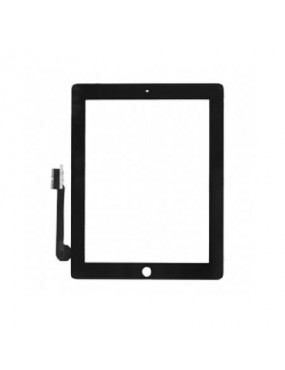 iPad 3, iPad 4 - Pantalla Tactil Touch Negra - Con Botón