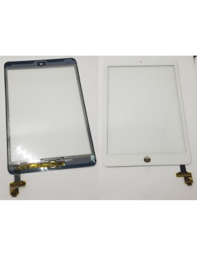 iPad Mini 1, iPad Mini 2 - Pantalla Tactil Touch BLanca - Con Conector IC