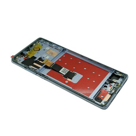 PANTALLA COMPLETA CON MARCO PARA P30 PRO - AZUL CLARO - CALIDAD OLED