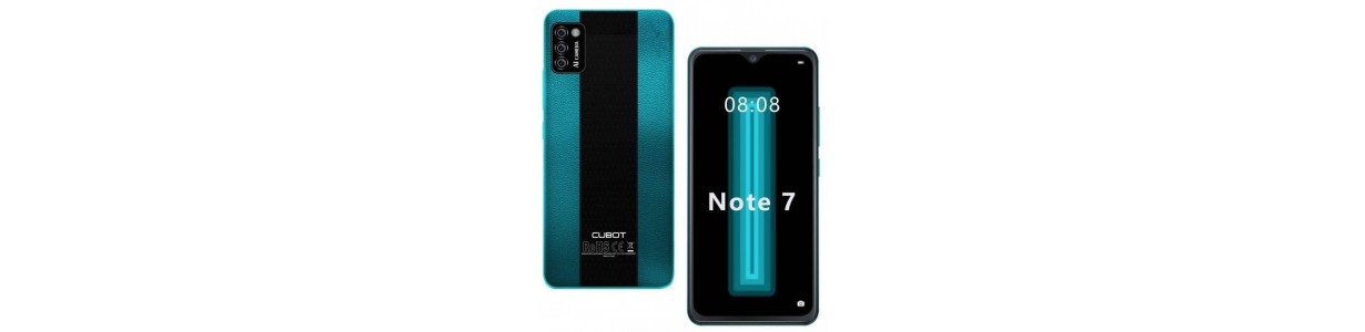 Pantalla del Cubot Note 7 y Recambios