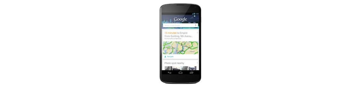 Pantalla LG Google Nexus 4 E960 Placa Base y Piezas