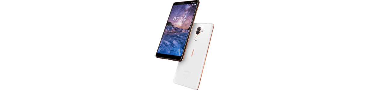 Repuestos Nokia 7 Plus: Pantalla o Protector